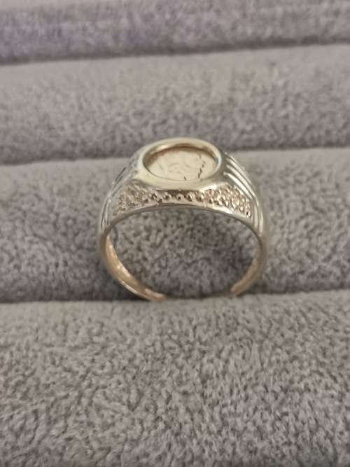 Silver Pesos Ring