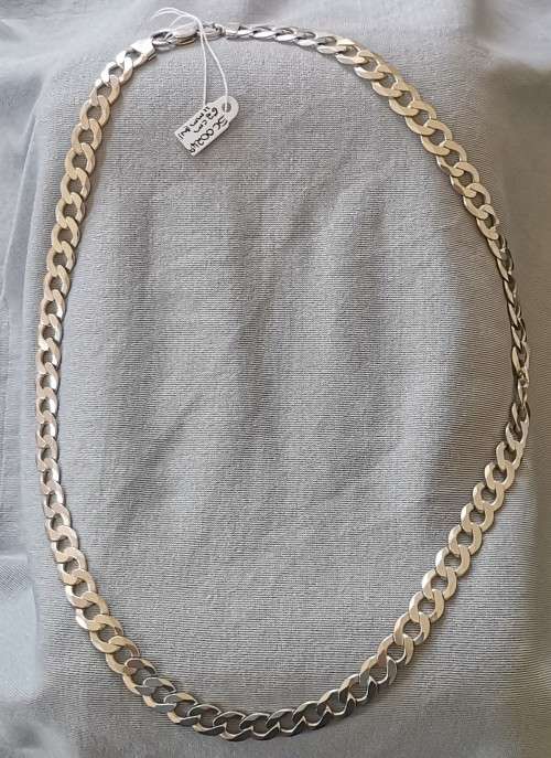 Silver Curb Chain