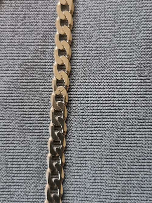 DISCOUNT!!! Silver Curb Chain