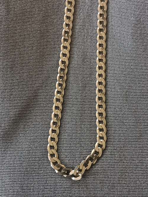 DISCOUNT!!! Silver Curb Chain