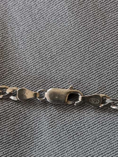 DISCOUNT!!! Silver Curb Chain