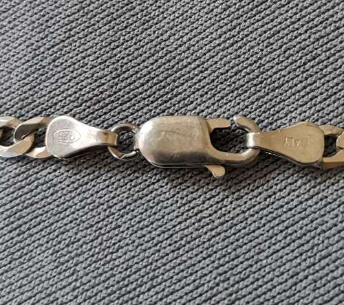 DISCOUNT!!! Silver Curb Chain