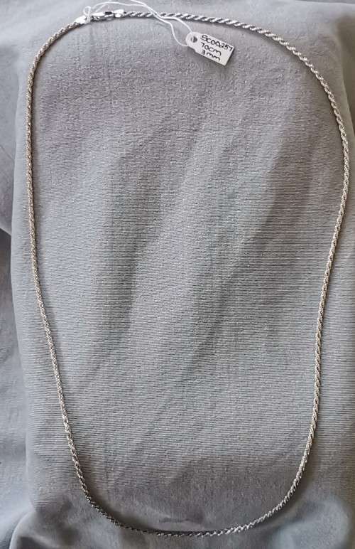 DISCOUNT!!! Silver Rope Chain
