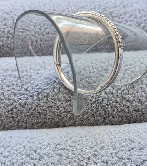 DISCOUNT!!! Silver Half Eternity Ring