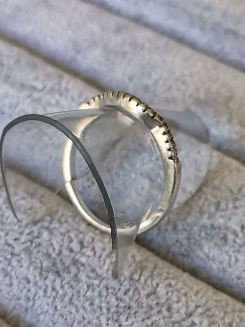 DISCOUNT!!! Silver Half Eternity Ring