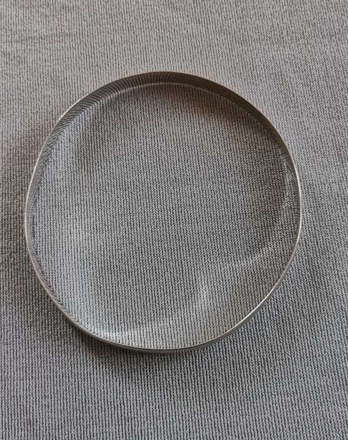 **R1 Auction**  Flat Silver Bangle