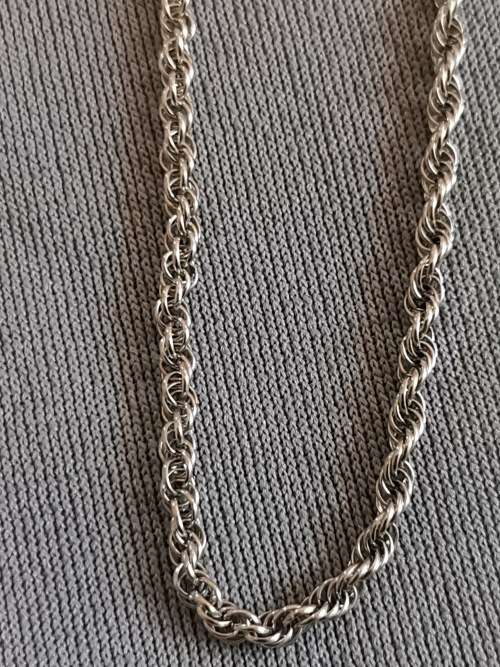 Silver Rope Chain
