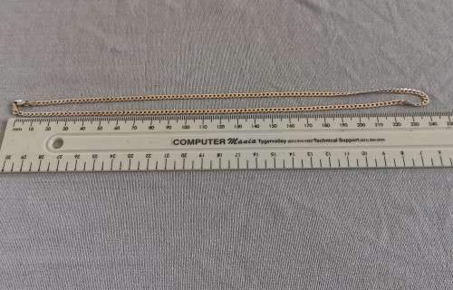 **R1 Auction** Silver Curb Chain