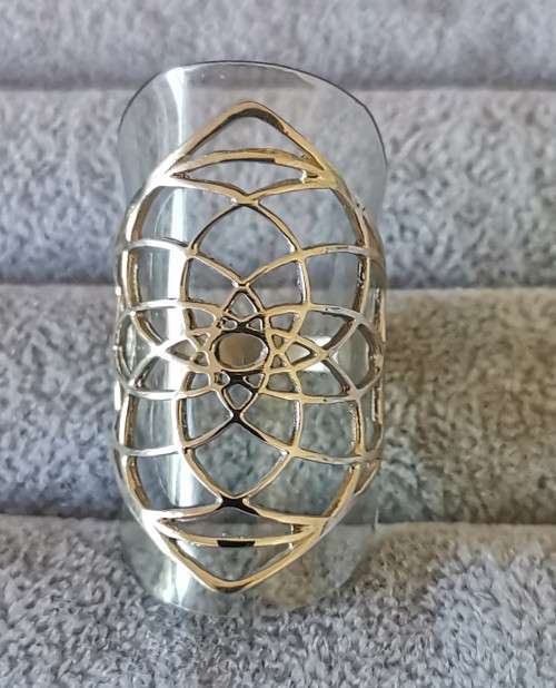 **R1 Auction**  Silver Statement Ring