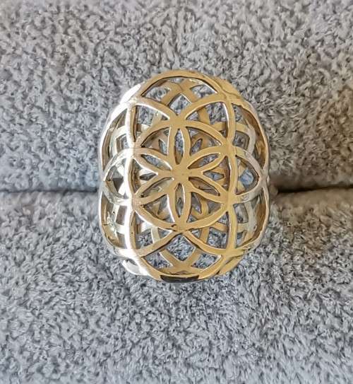 DISCOUNT!!! Silver Flower Ring