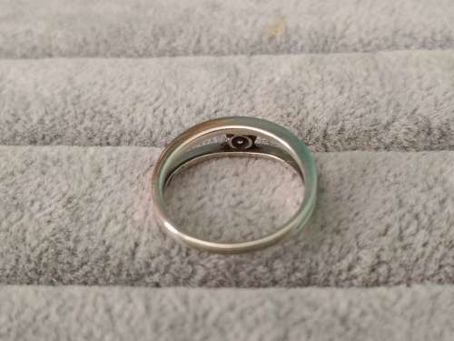 9ct White Gold Diamond Ring