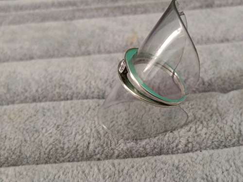 9ct White Gold Diamond Ring