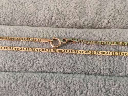 9ct Gold Flat Mariner Chain