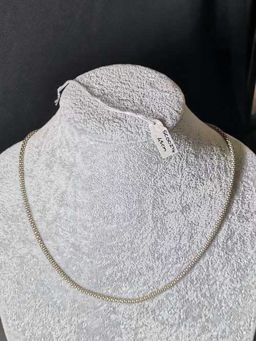 Silver Popcorn Chain