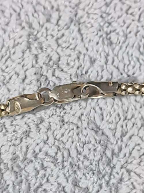 Silver Popcorn Chain