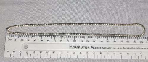 Silver Popcorn Chain