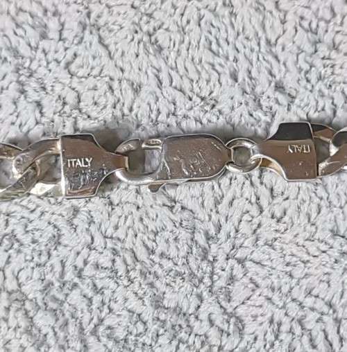 DISCOUNT!!! Big Silver Figaro Chain