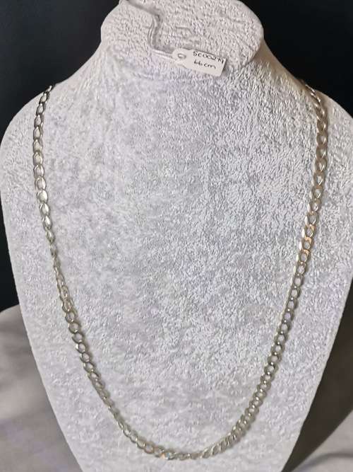 DISCOUNT!!! Big Silver Curb Chain
