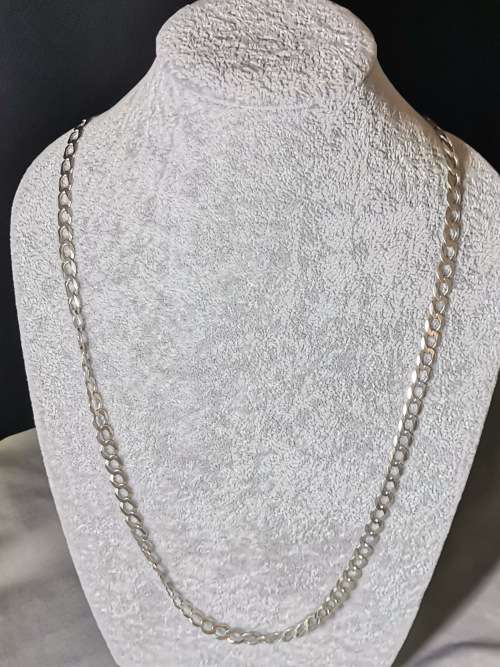 DISCOUNT!!! Big Silver Curb Chain