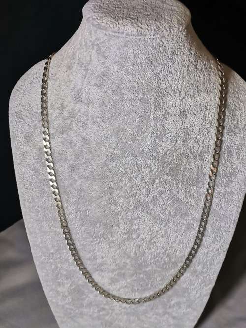 Silver Curb Chain