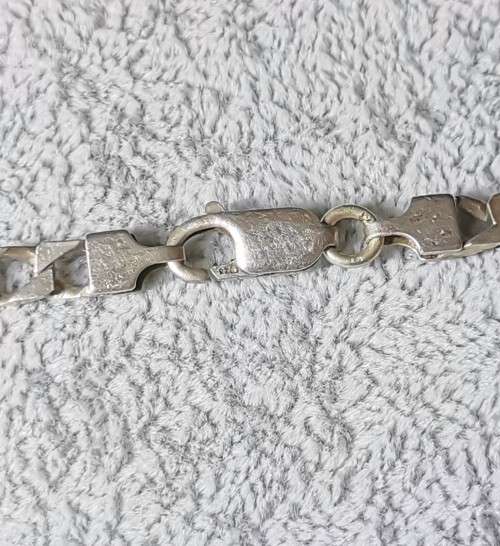 Silver Curb Chain