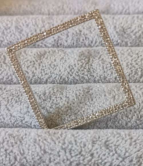 Silver Square Pendant