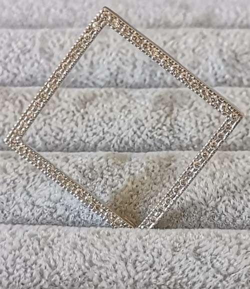 Silver Square Pendant