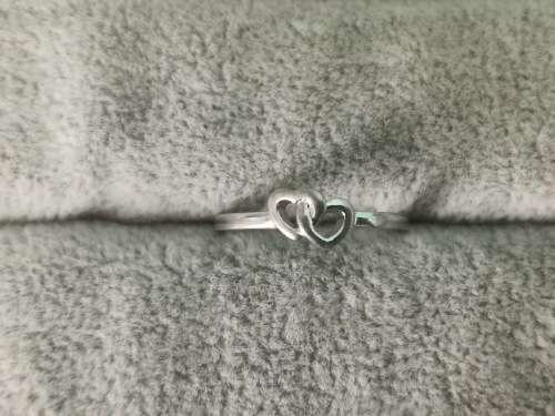 *R1 Auction* Silver Heart Ring