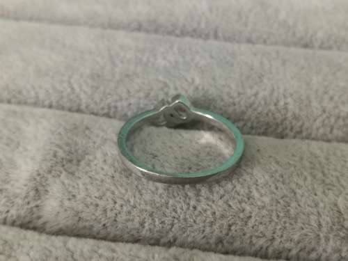 *R1 Auction* Silver Heart Ring