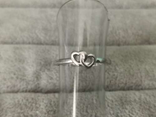 *R1 Auction* Silver Heart Ring
