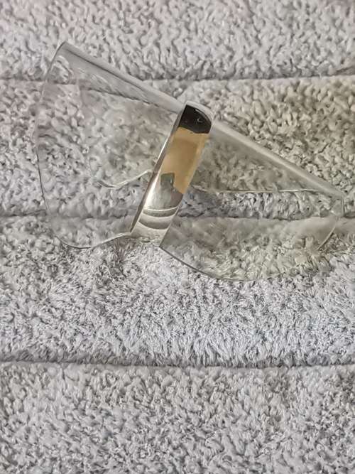 *R1 Auction* Plain Silver Ring