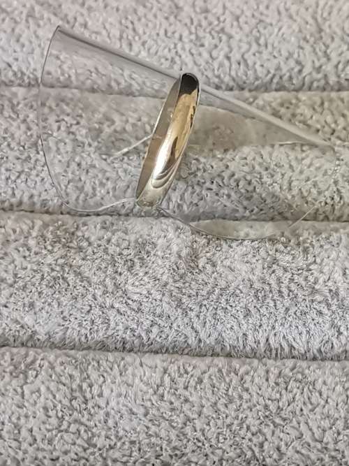 *R1 Auction* Plain Silver Ring
