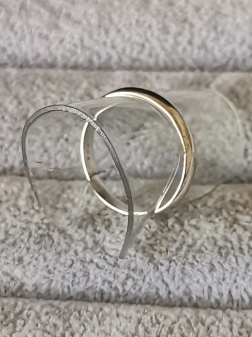 *R1 Auction* Plain Silver Ring