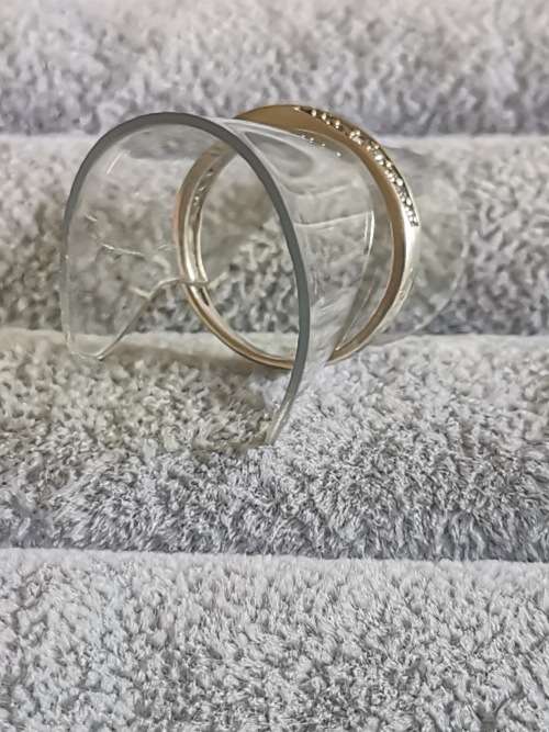 DISCOUNT!!! Silver Half Eternity Ring