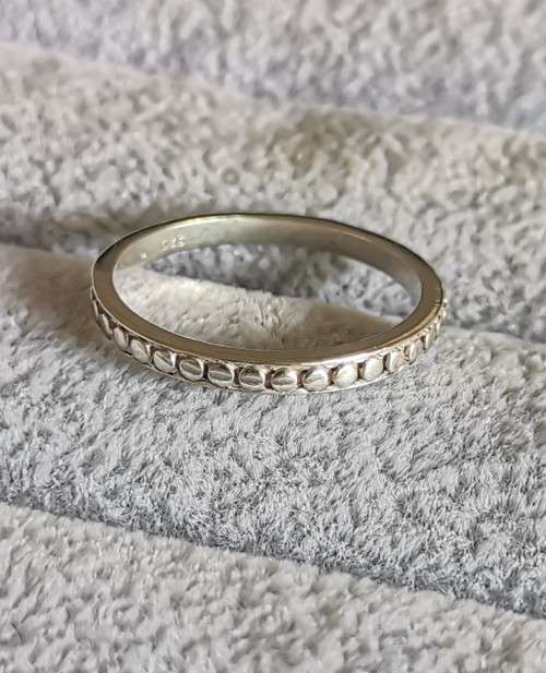 DISCOUNT!!! Silver Patterned Ring