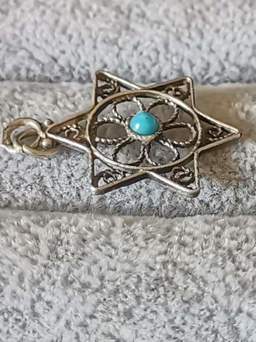 Unique Silver Pendant