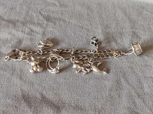 Silver Charm Bracelet