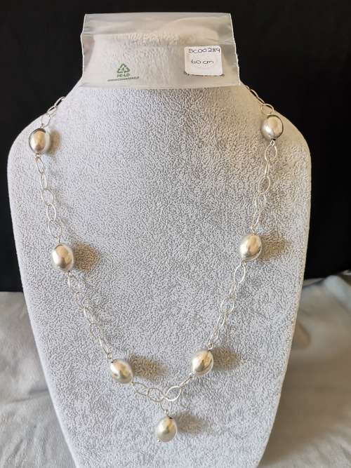 **R1 Auction**  Bulky Silver Chain