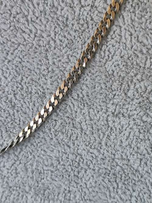 DISCOUNT!!! Silver Curb Chain
