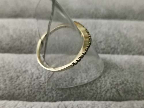 Curved 9ct Gold Ring