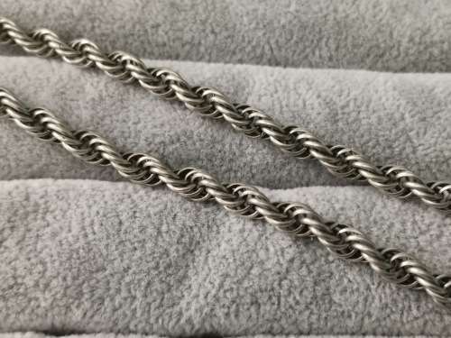 DISCOUNT!!! Silver Rope Chain