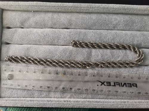 DISCOUNT!!! Silver Rope Chain