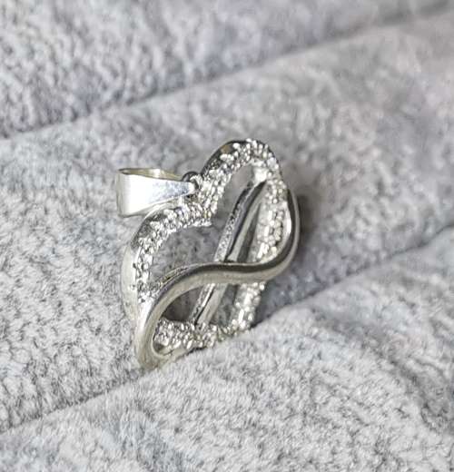 DISCOUNT!!! Silver Infinity Heart Locket
