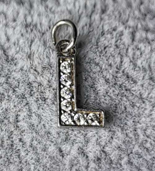 DISCOUNT!!! Silver Letter L Pendant