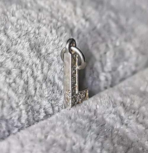 DISCOUNT!!! Silver Letter L Pendant