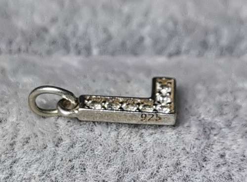DISCOUNT!!! Silver Letter L Pendant
