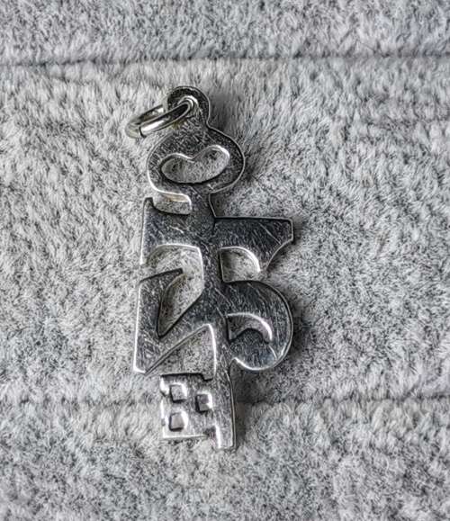 Silver 21 Key Pendant