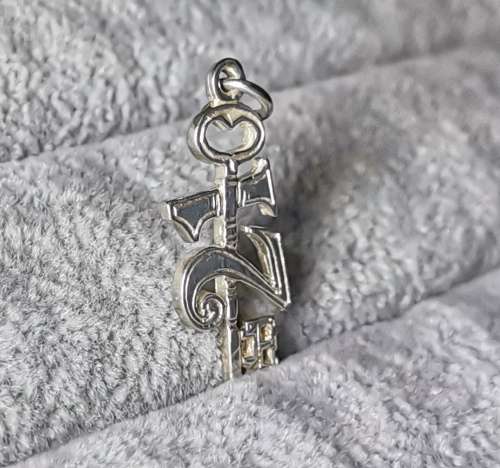 Silver 21 Key Pendant