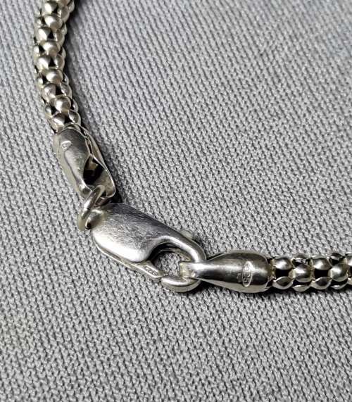 Silver Popcorn Bracelet