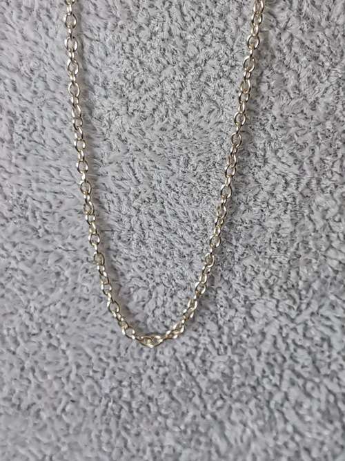 Stunning Silver Rolo Chain